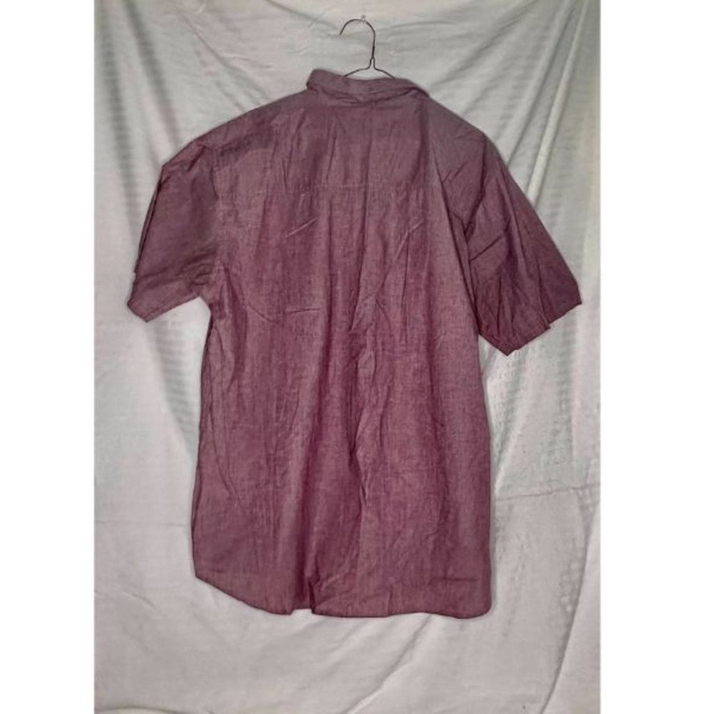 Zoo York Unbreakable Red Button Up Shirt Men's Size XXL